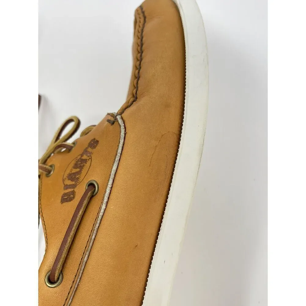 Allen Edmonds Shortstop Boat Shoes San Francisco SF Giants Baseball Size 12 EEE